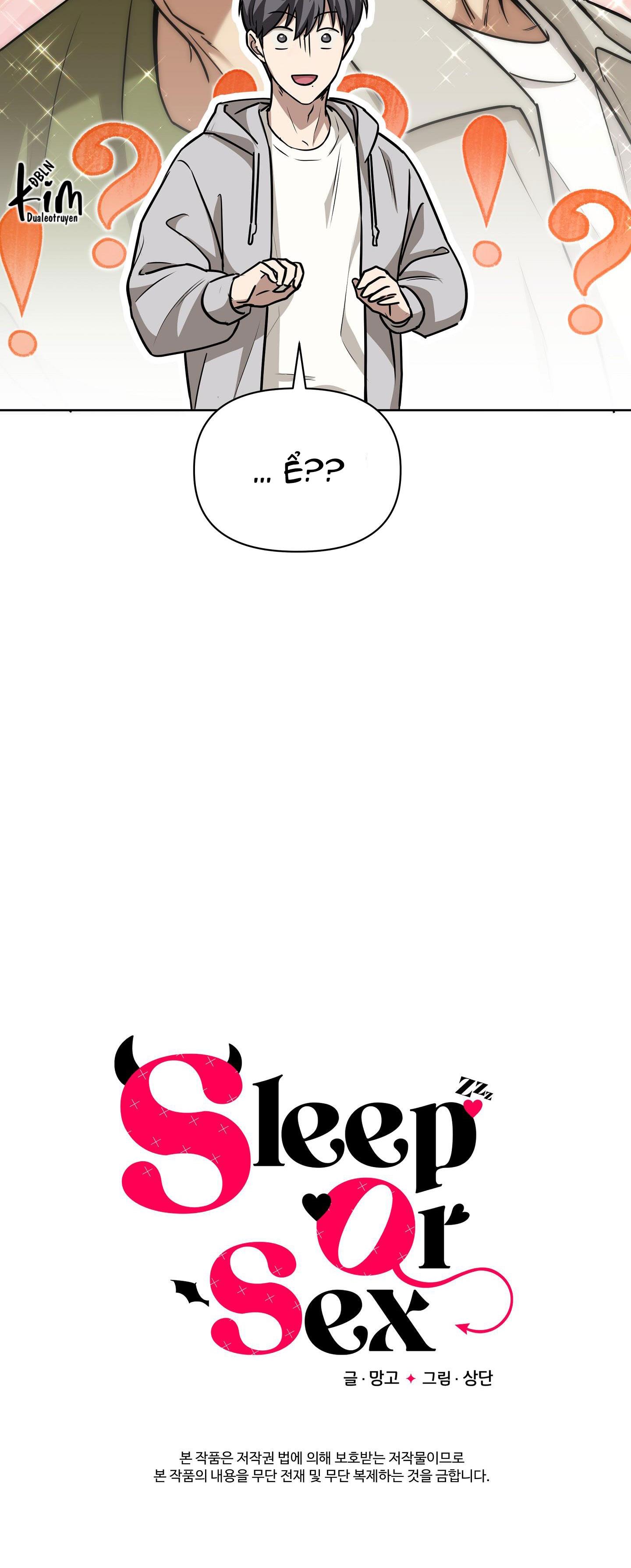Đọc truyện SLEEP OR SEX - Chapter 3