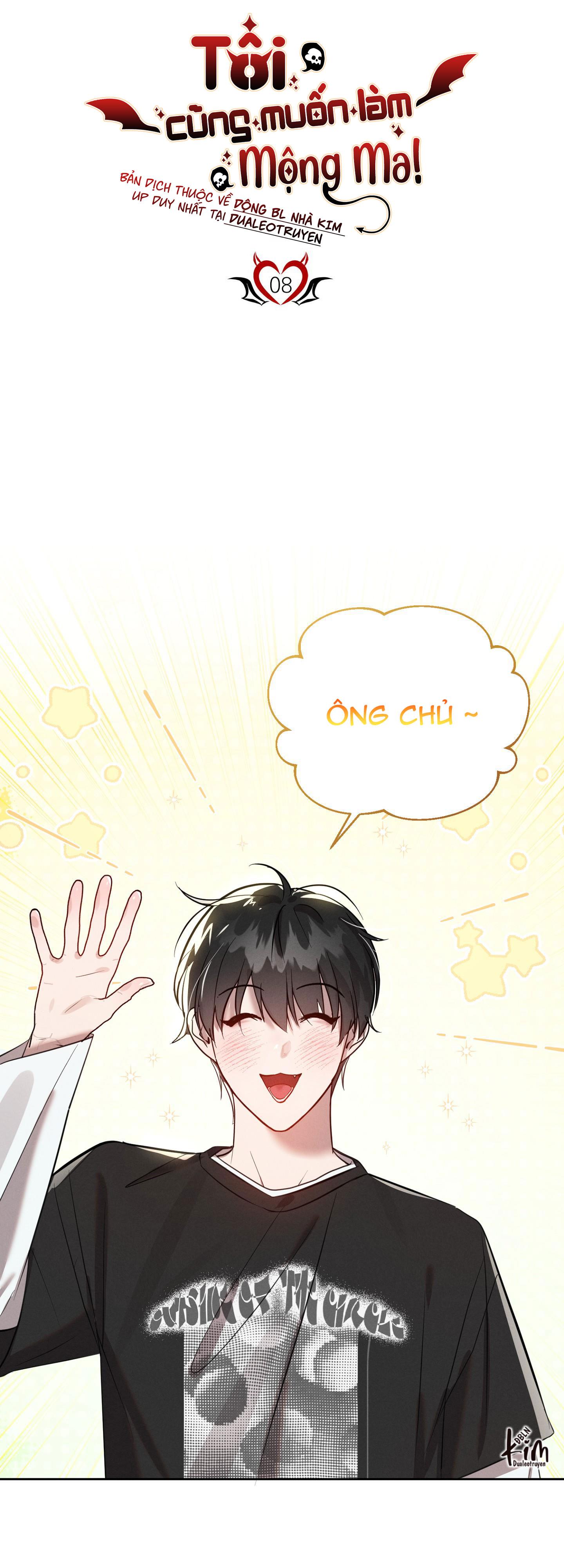Đọc truyện TÔI CŨNG MUỐN LÀM MỘNG MA - Chapter 8