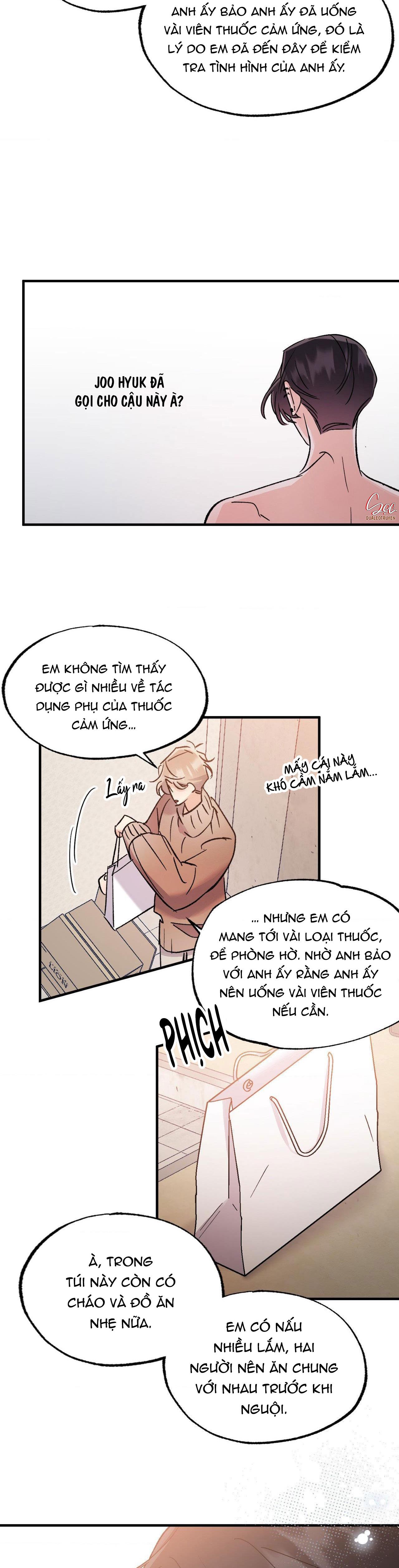 Đọc truyện (ABO) VŨ TRỤ NƠI EM XUỐNG - Chapter 15