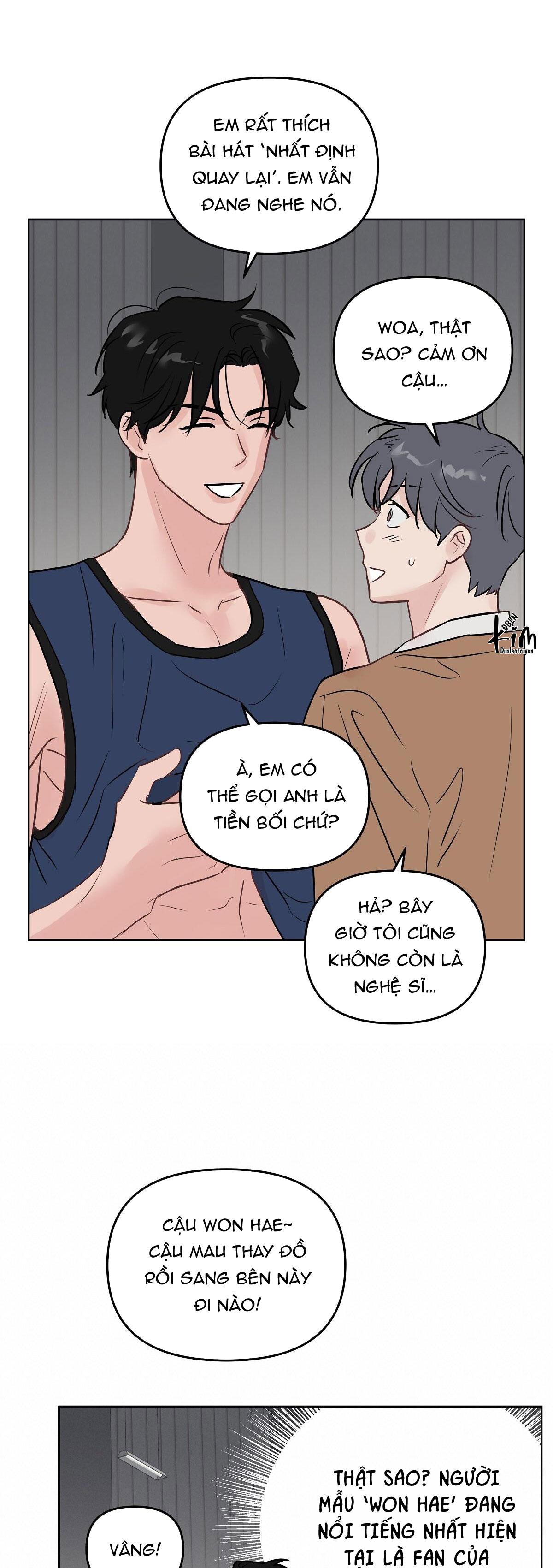 Đọc truyện SERIES BACK STAGE - Chapter 2.1