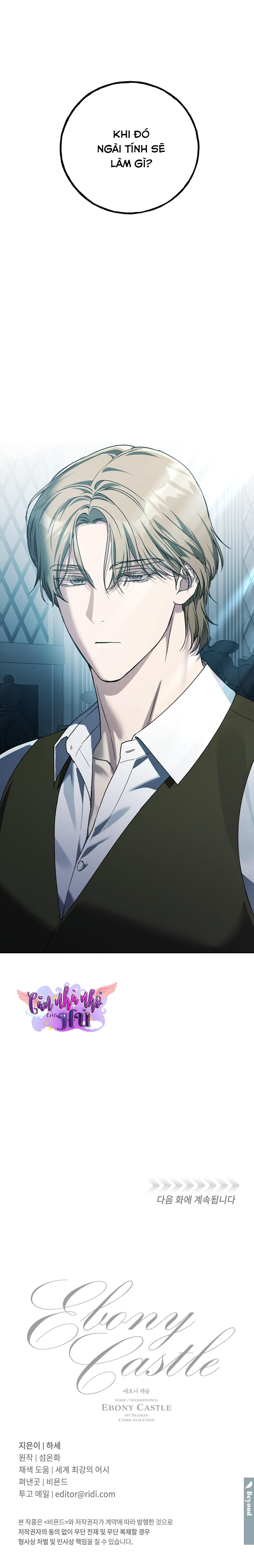 Đọc truyện LÂU ĐÀI EBONY - Chapter 7