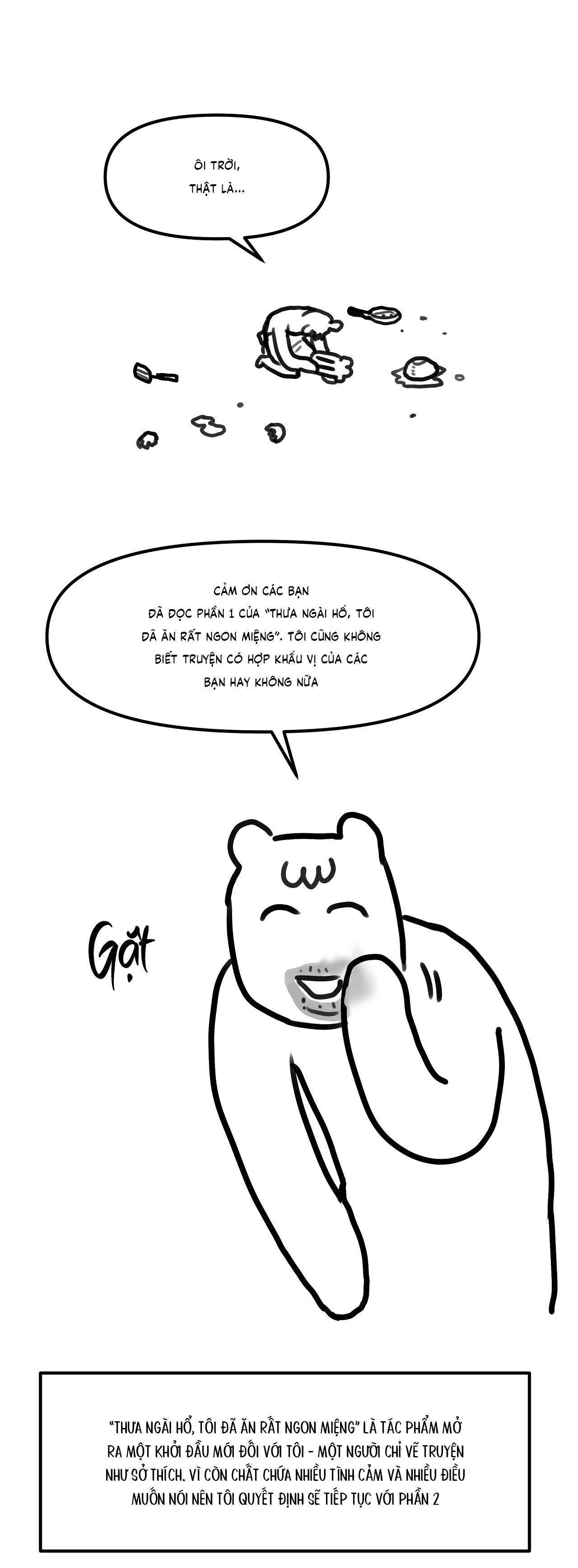 Đọc truyện THƯA NGÀI HỔ, TÔI ĐÃ ĂN RẤT NGON MIỆNG - Chapter 30.1