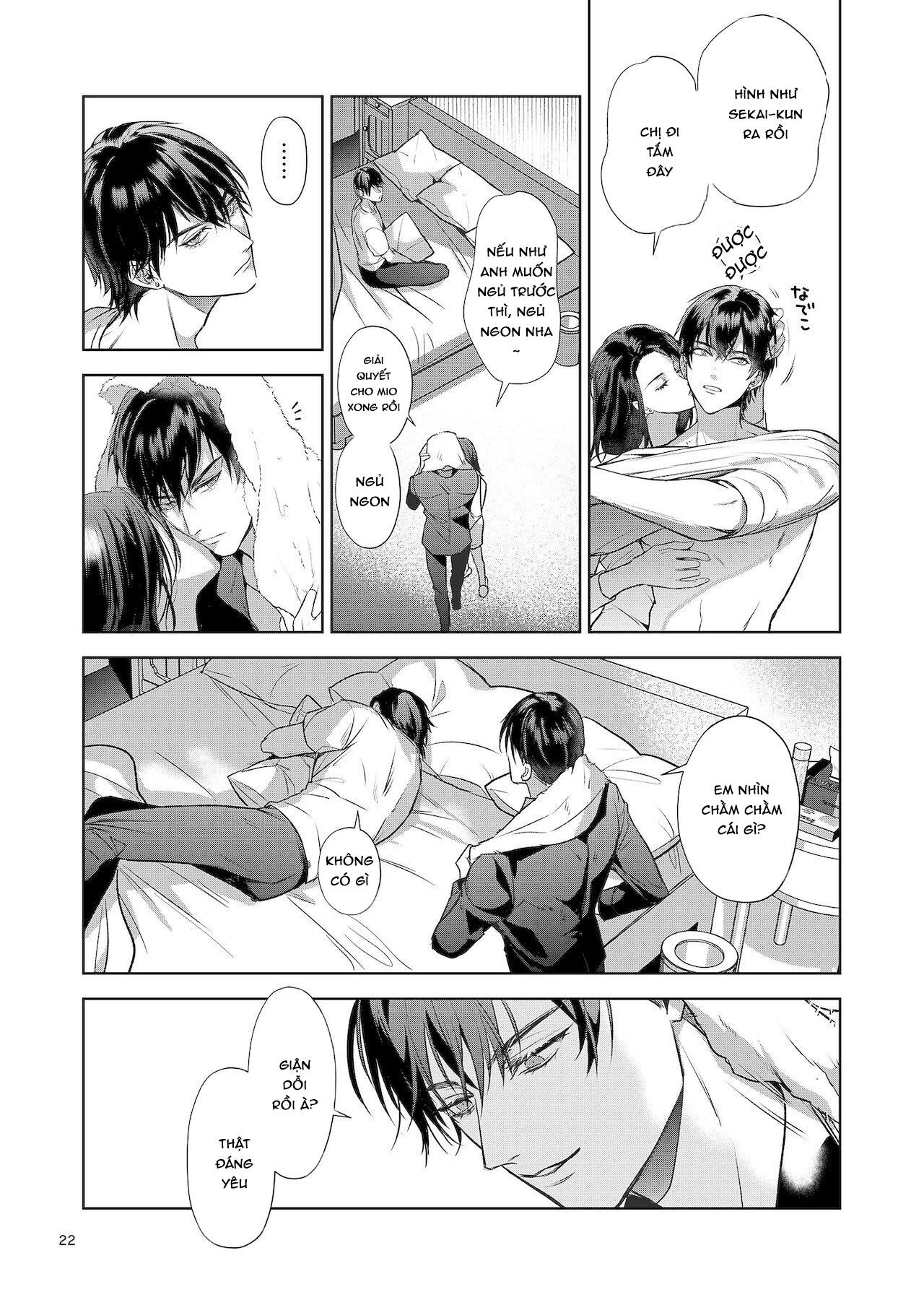Đọc truyện Series BL Manga - Chapter 7.1
