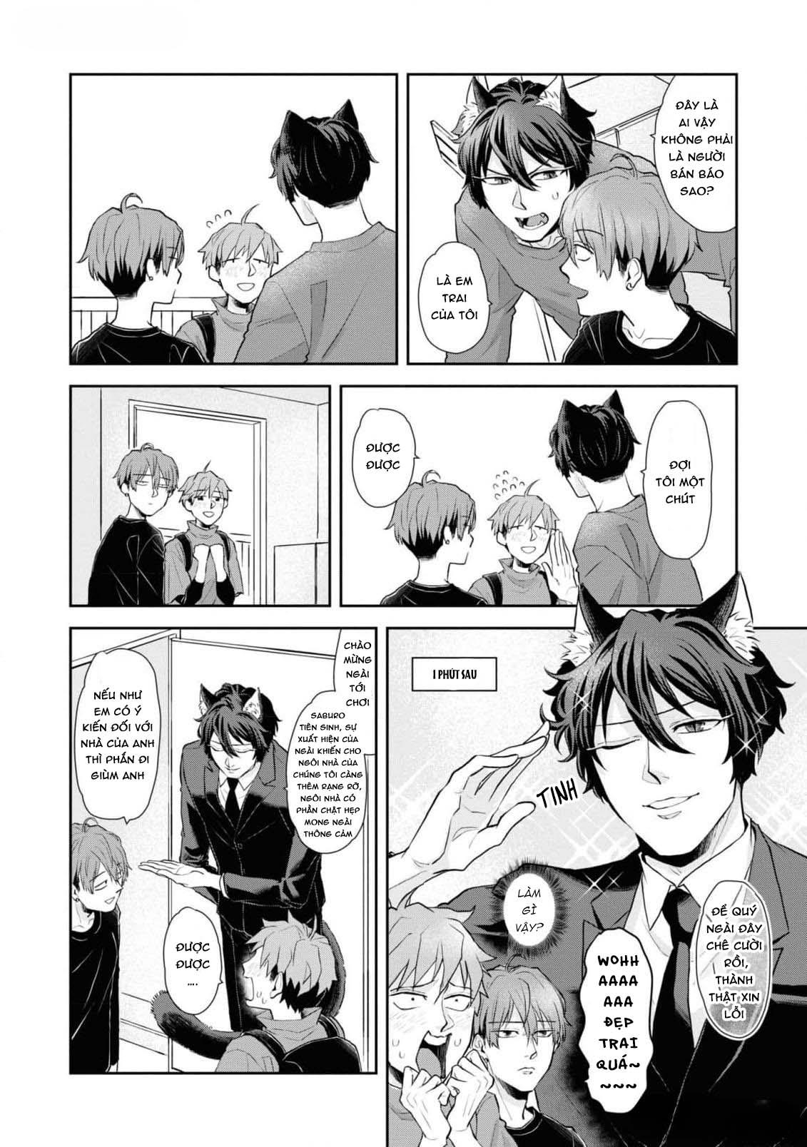Đọc truyện Chú mèo đẹp trai muốn được Haruta nuôi dưỡng - Chapter 3
