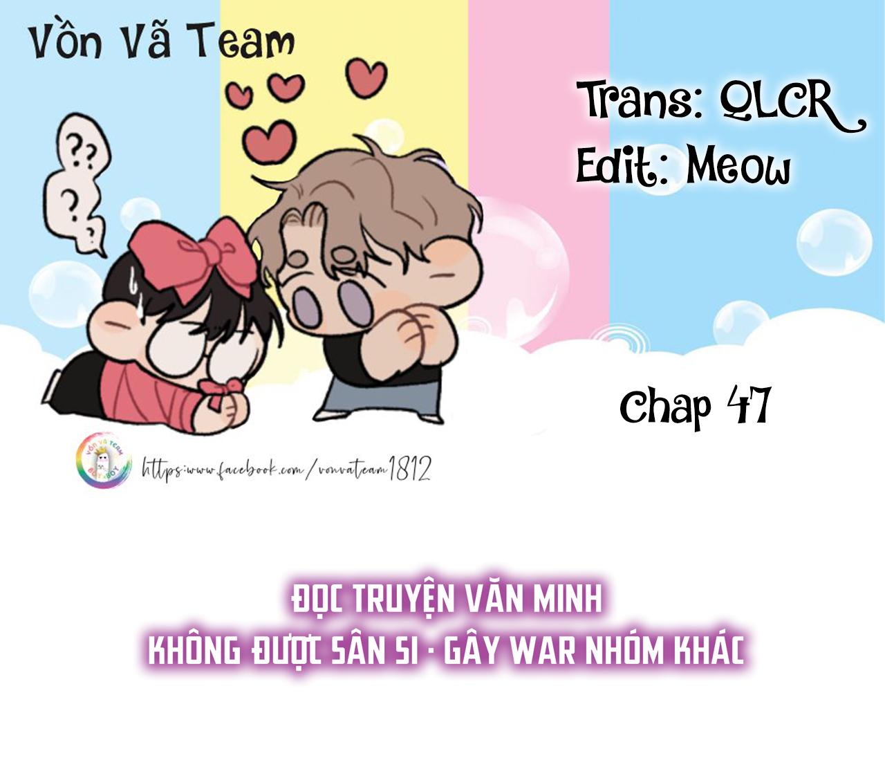 Đọc truyện (END) Đàn Anh Sói Ca Cùng Phòng Của Tôi - Chapter 47