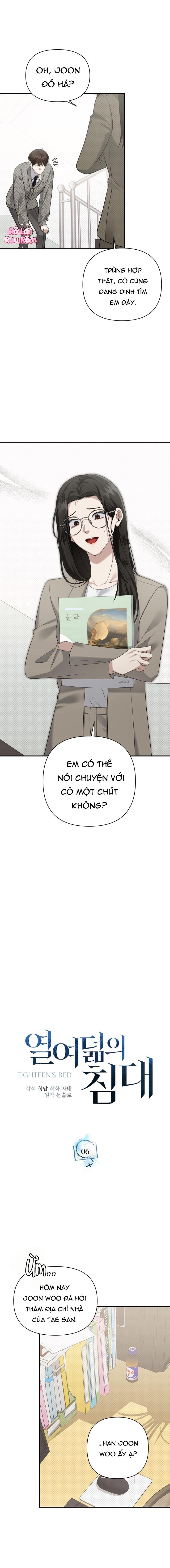 Đọc truyện CHIẾC GIƯỜNG TUỔI 18 - Chapter 6