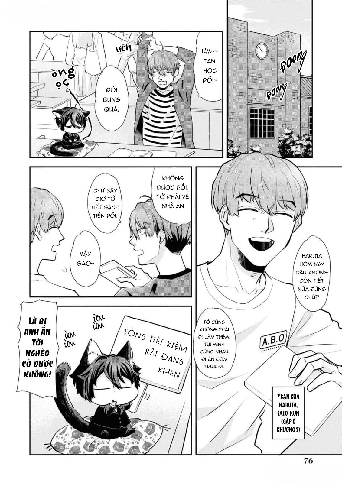 Đọc truyện Chú mèo đẹp trai muốn được Haruta nuôi dưỡng - Chapter 5