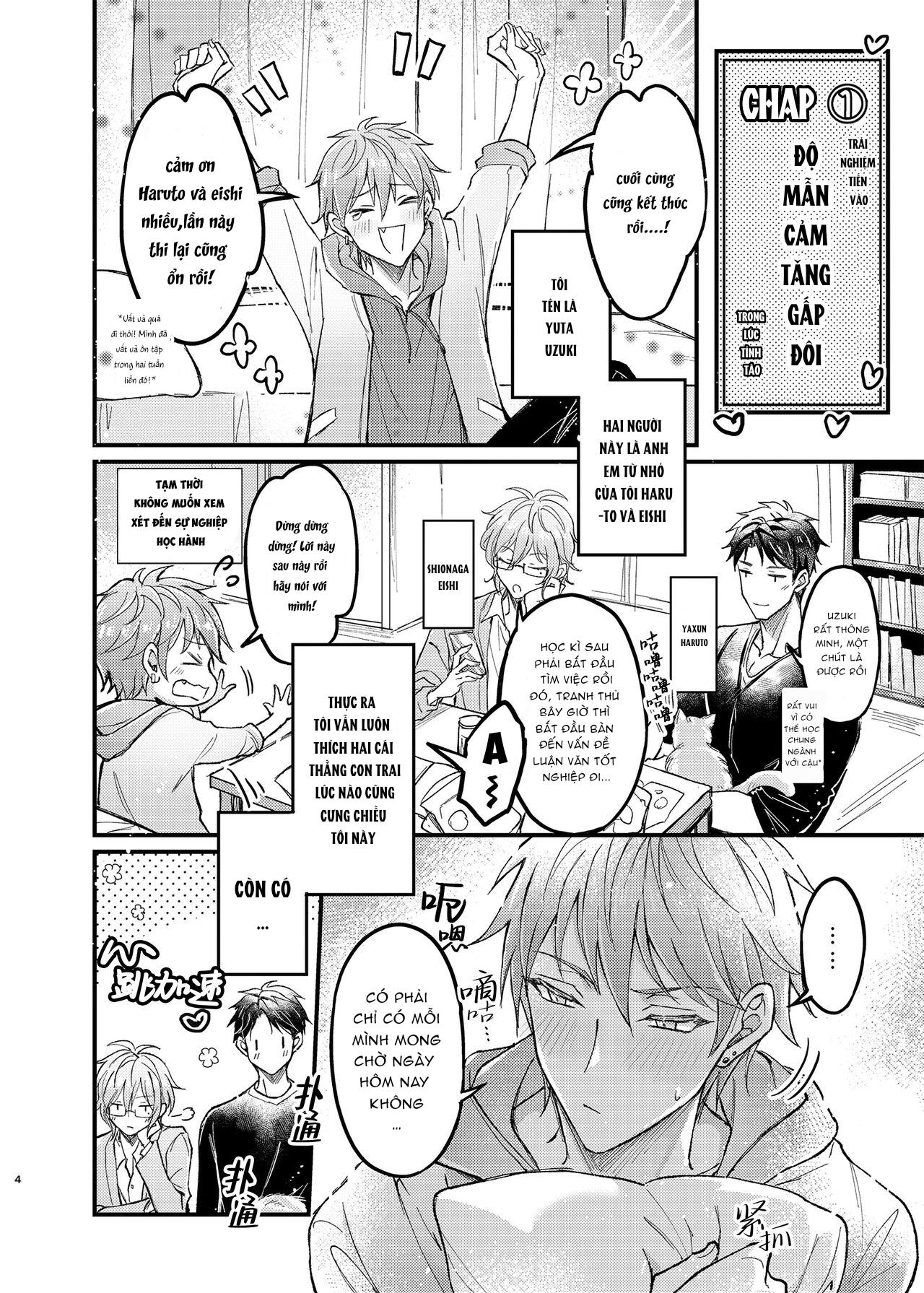 Đọc truyện Series BL Manga - Chapter 2.1