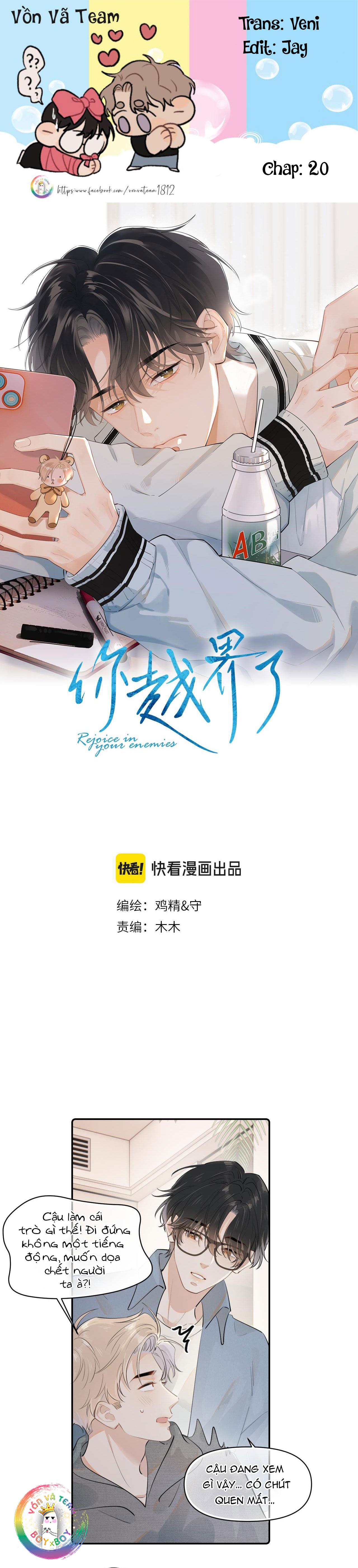 Đọc truyện Cậu Vượt Giới Hạn Rồi - Chapter 20