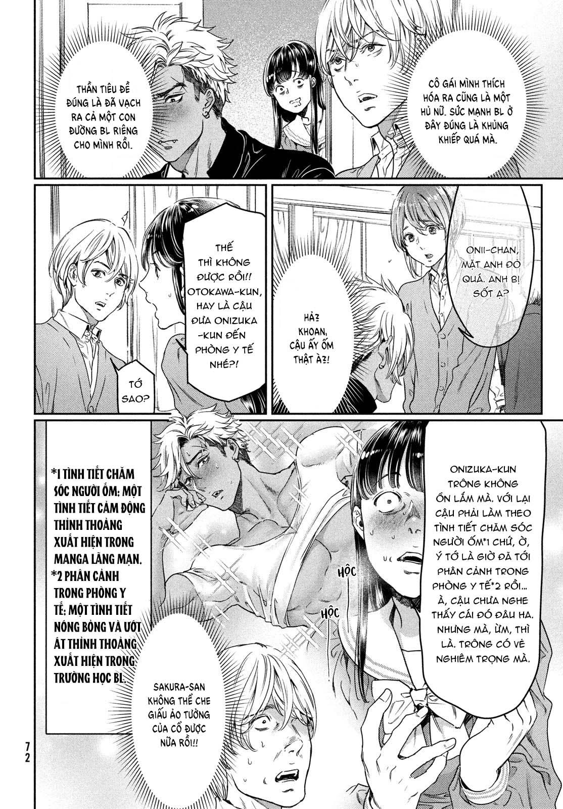 Đọc truyện Tôi thích ngực khủng, nhưng tôi lại tái sinh vào một thế giới BL - Chapter 12