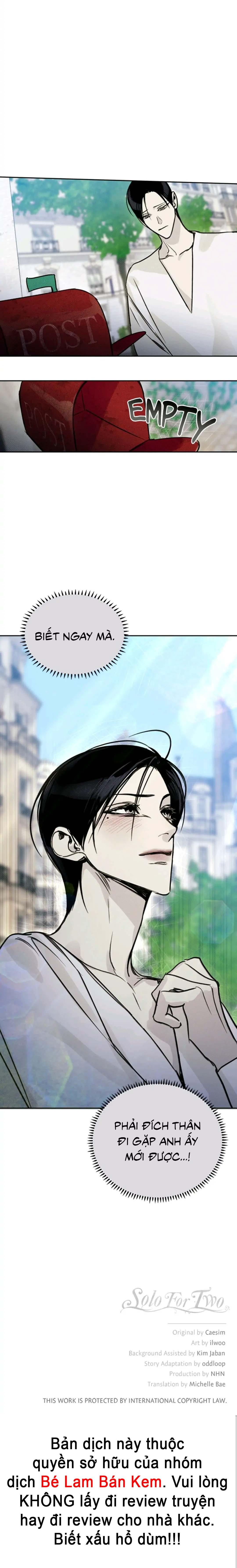 Đọc truyện SOLO FOR TWO - Chapter 25