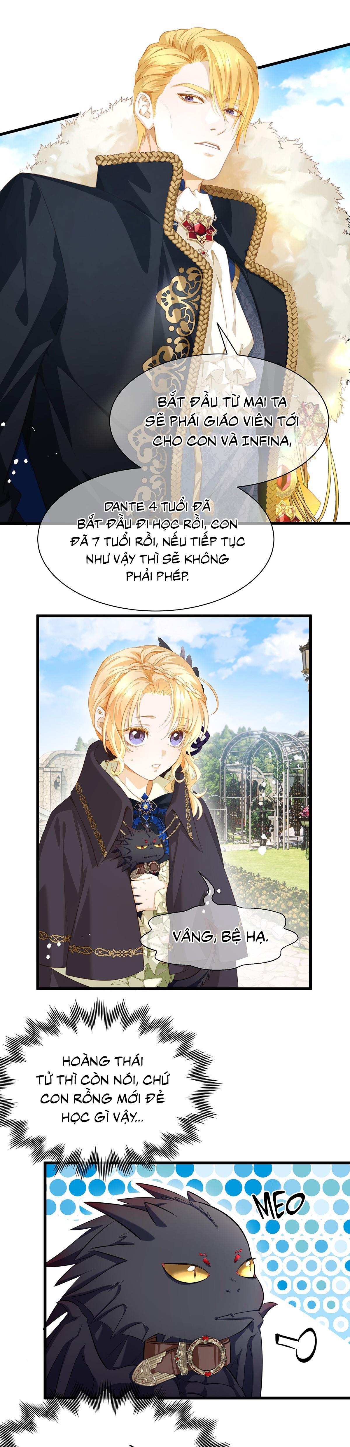 Đọc truyện Tôi trùng sinh thành chú rồng đen của vương tử điện hạ - Chapter 2