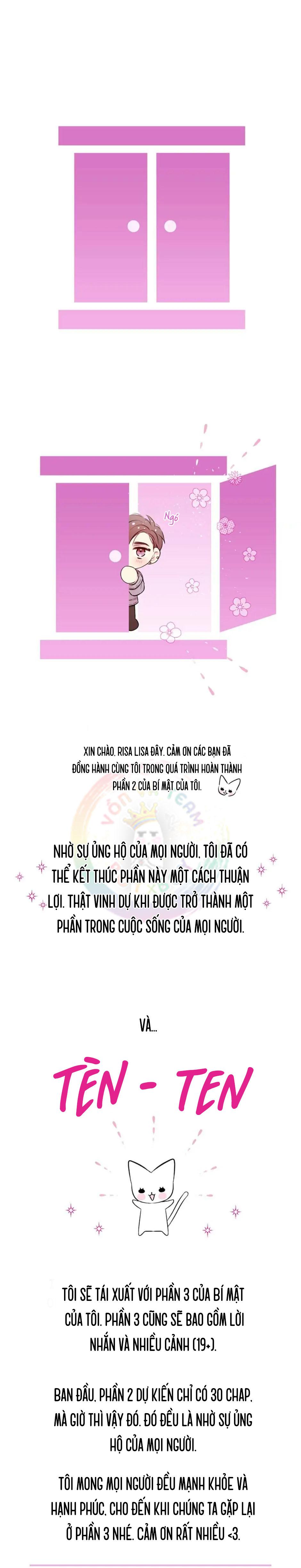 Đọc truyện (END) Bí Mật Của Tôi - Chapter 64.1