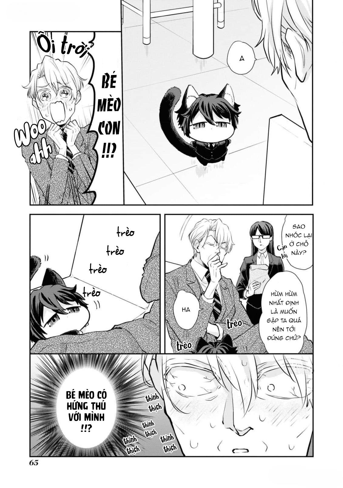 Đọc truyện Chú mèo đẹp trai muốn được Haruta nuôi dưỡng - Chapter 4