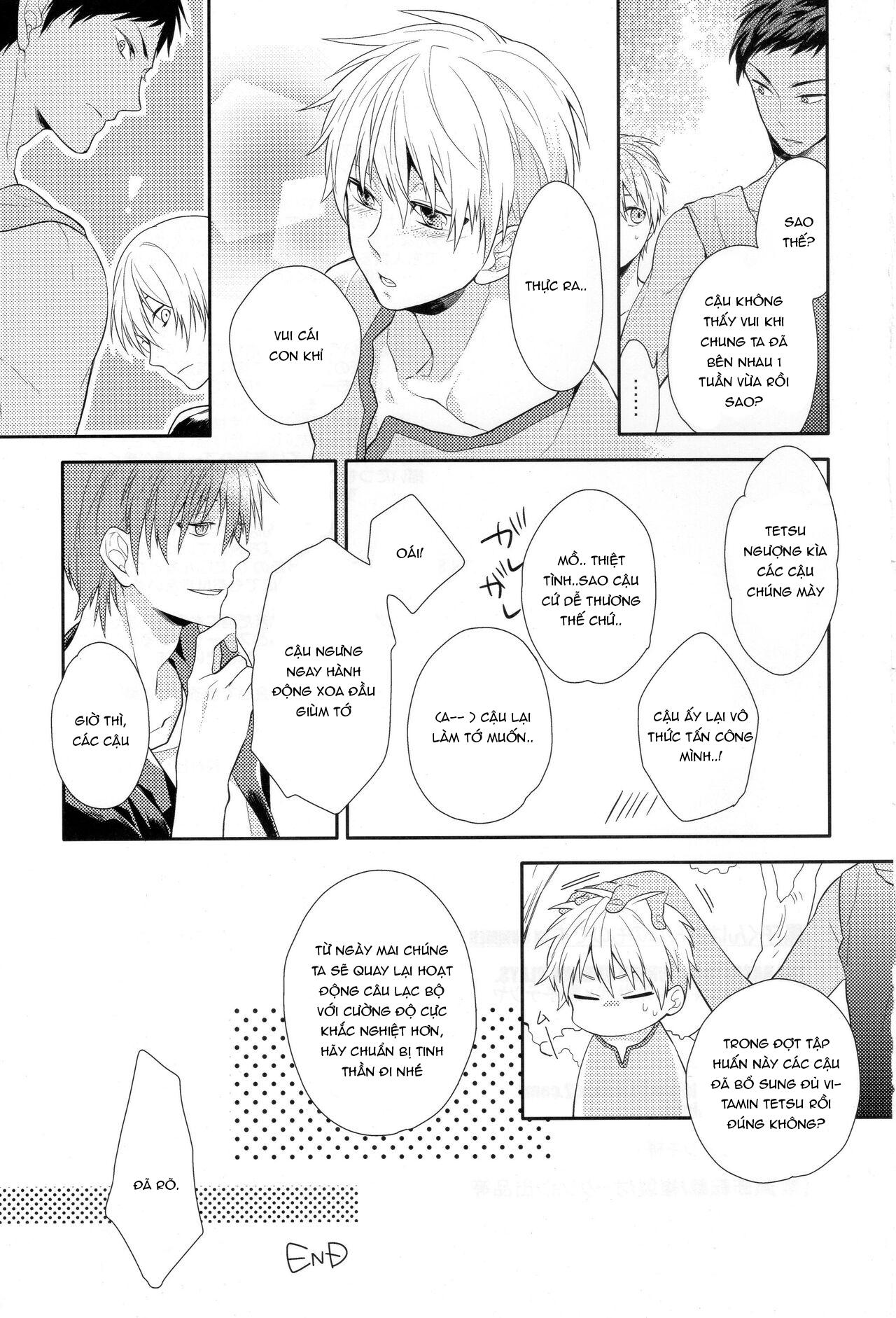 Đọc truyện Doujinshi của Kuroko no basket ball - Chapter 1