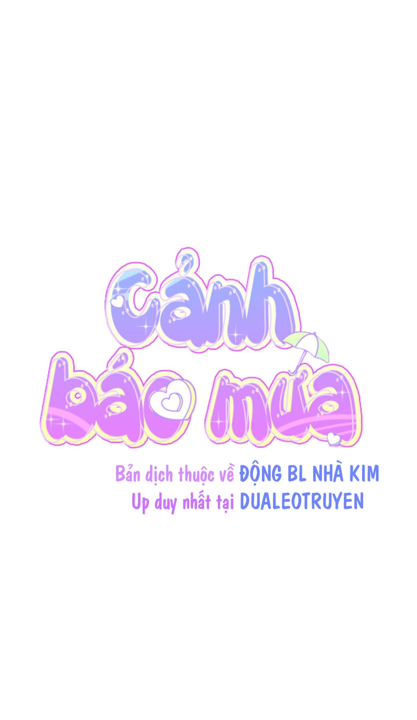 Đọc truyện CẢNH BÁO MƯA - Chapter 1