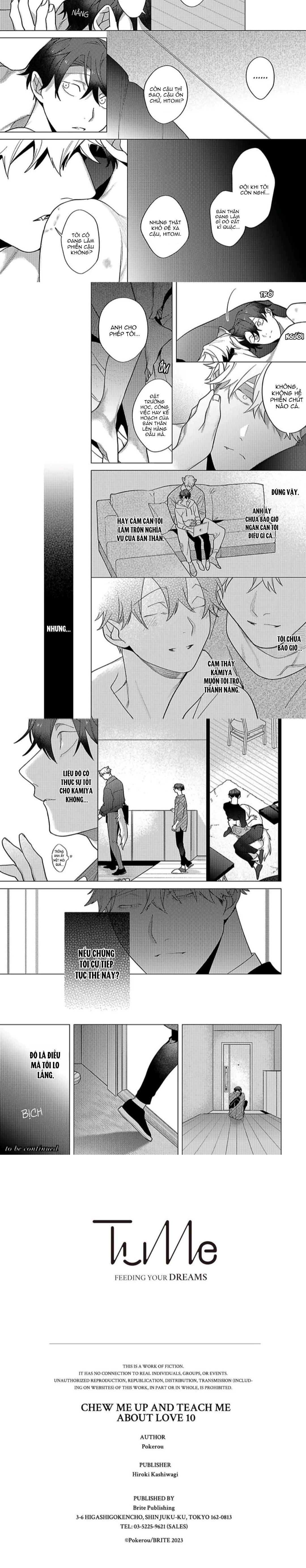 Đọc truyện Nghiền nát tôi và dạy tôi về tình yêu - Chapter 10