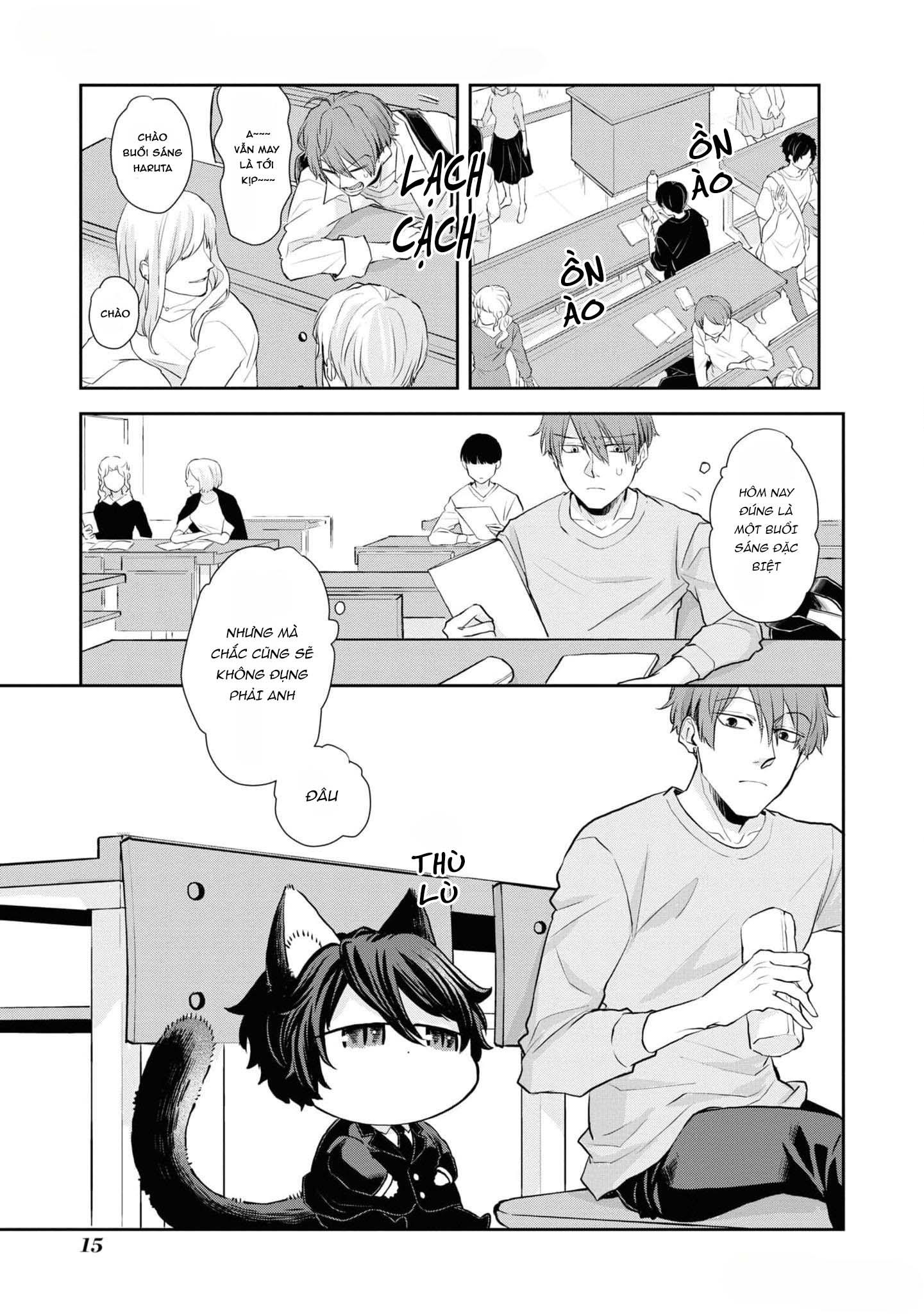 Đọc truyện Chú mèo đẹp trai muốn được Haruta nuôi dưỡng - Chapter 1