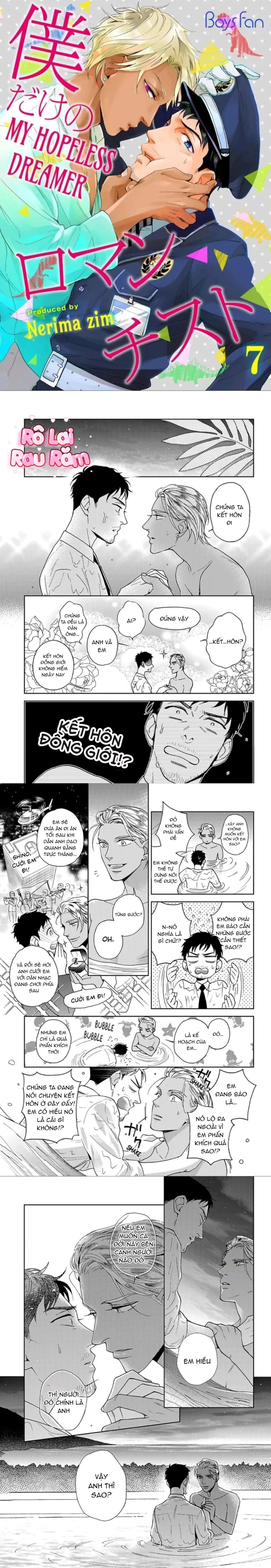 Đọc truyện Boku Dake no Romantist - Chapter 7