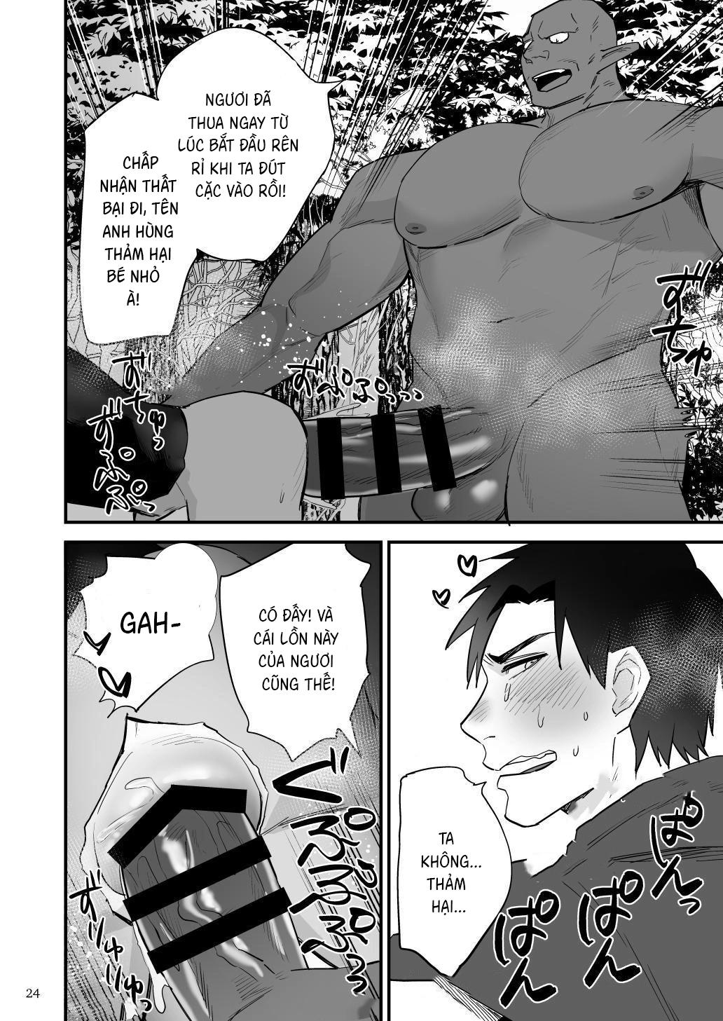 Đọc truyện Điểm yếu của vị anh hùng vĩ đại lại chính là hậu môn! - Chapter 3