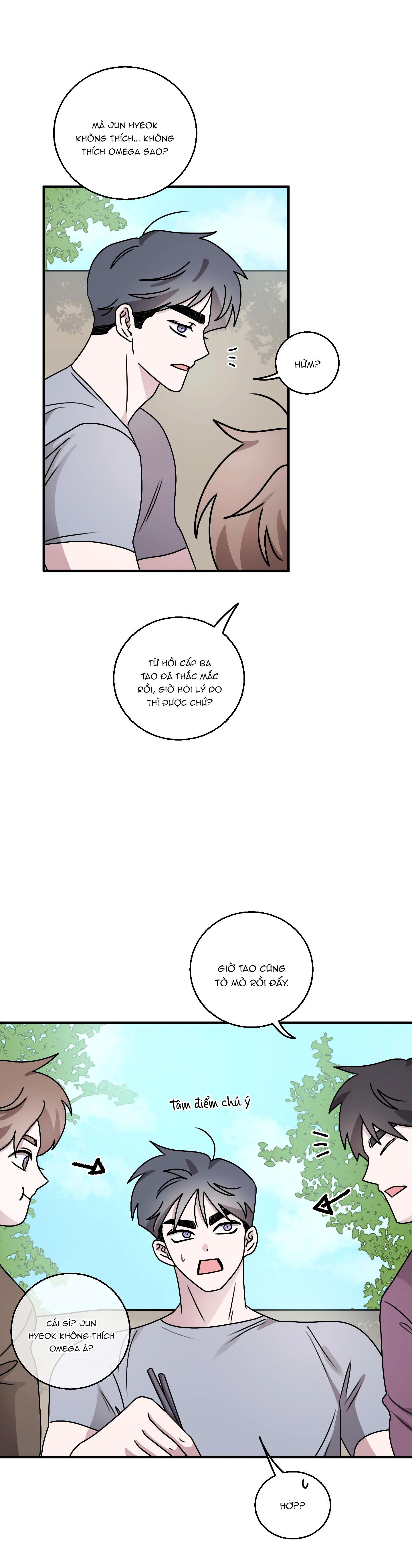 Đọc truyện CHUYỆN TÌNH ALPHA - Chapter 18
