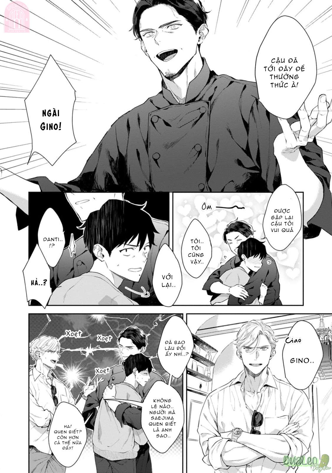 Đọc truyện Chiếc lưỡi của anh đúng là món khai vị tuyệt hảo - Chapter 4