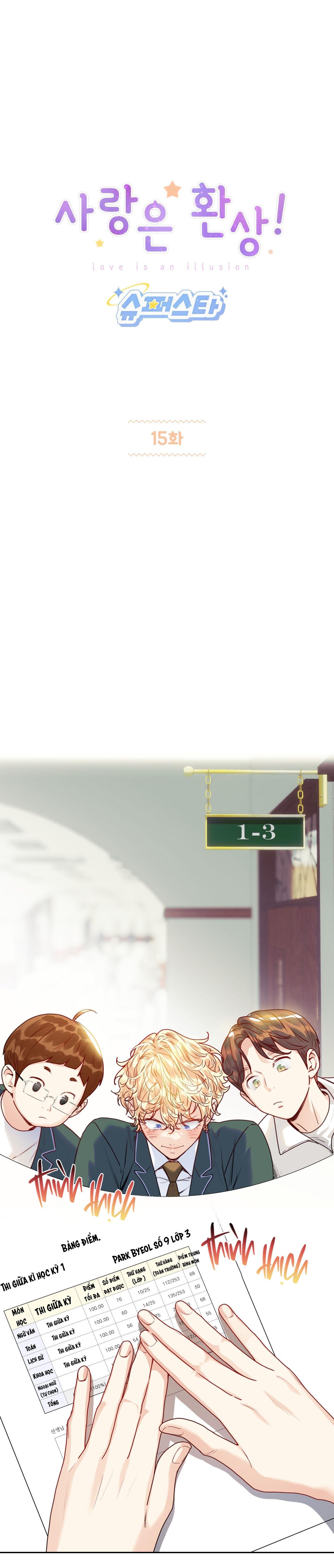 Đọc truyện TÌNH YÊU LÀ ẢO TƯỞNG - Chapter 15