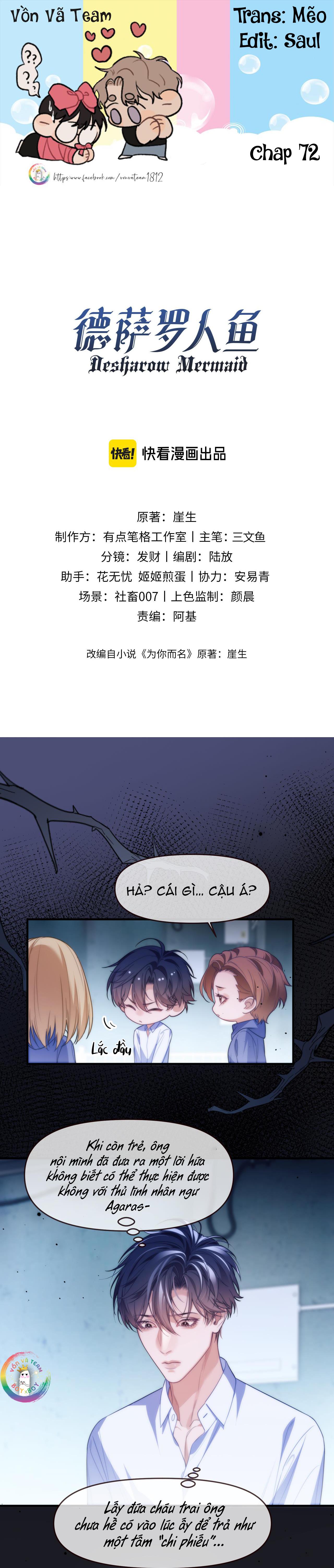 Đọc truyện Nhân Ngư Desharow - Chapter 72