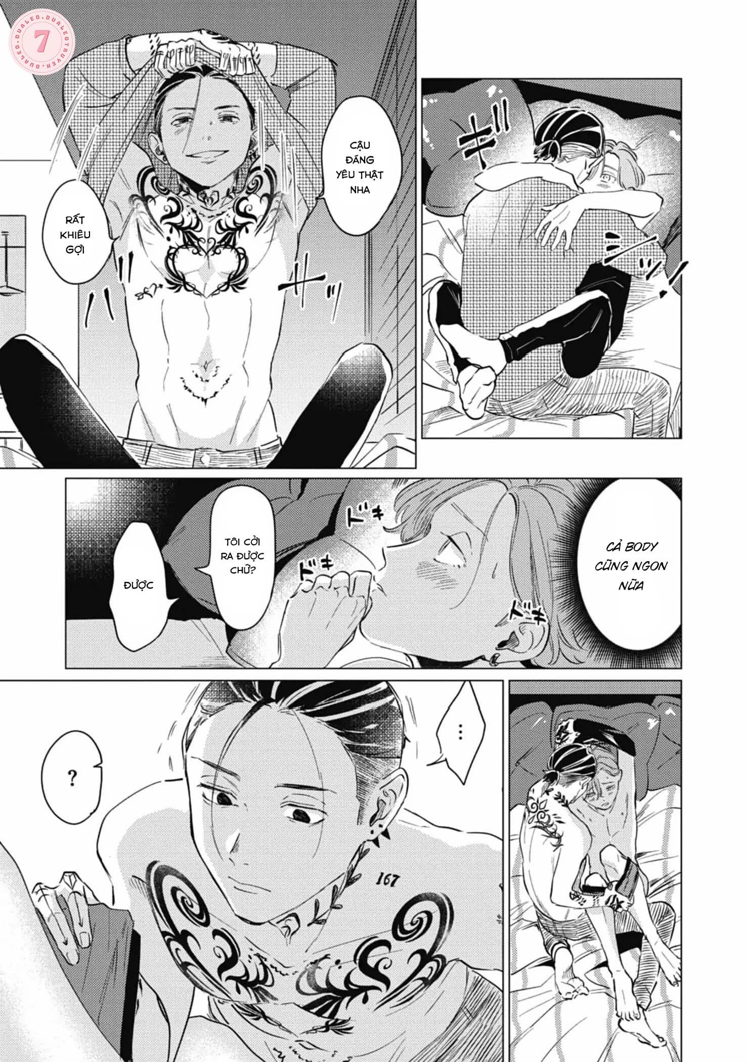 Đọc truyện [Hoàn] Irezumi Otoko to Shirigaru Otoko - Chapter 1