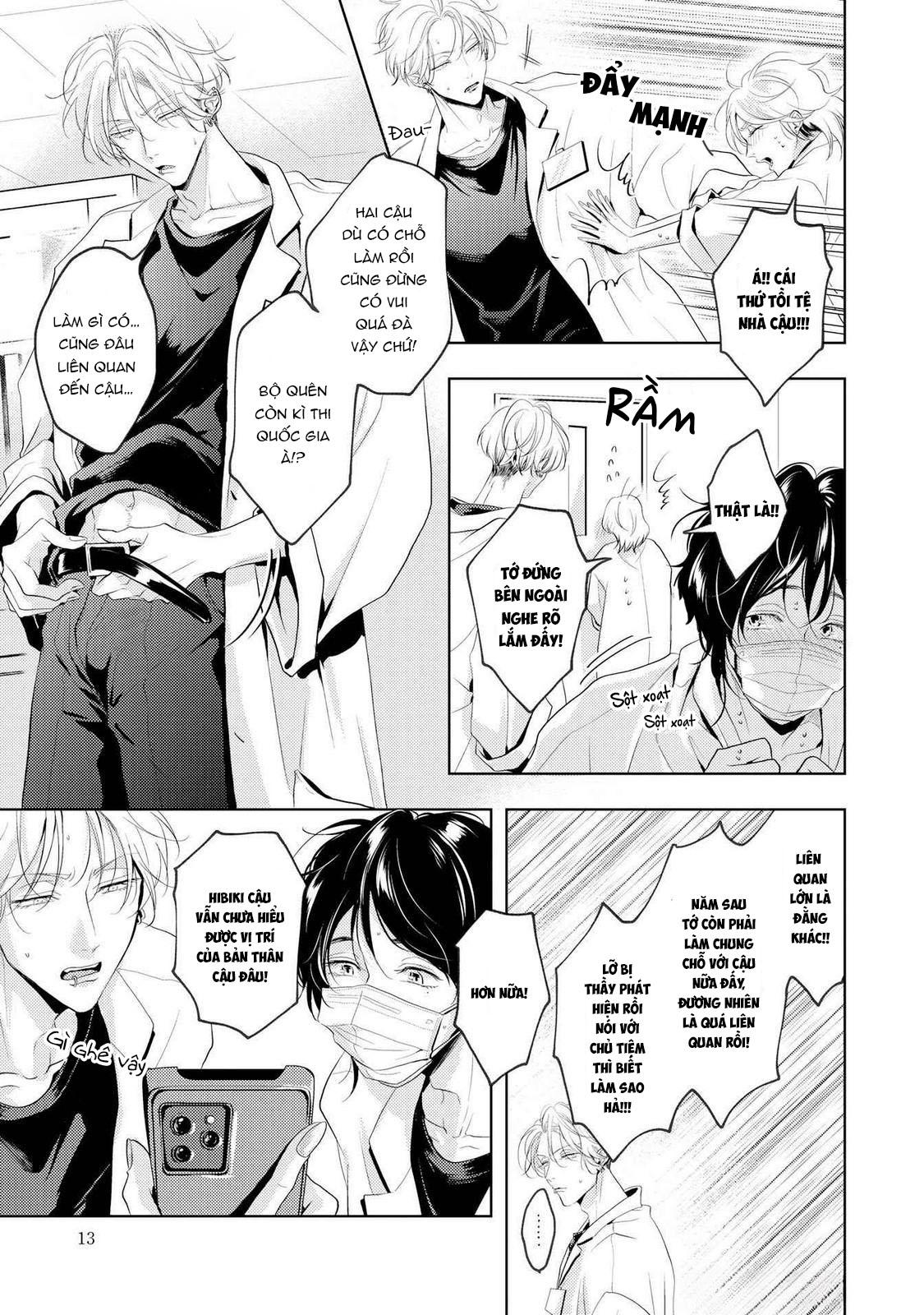 Đọc truyện Mùi Hương Cậu Ấy Quá Cháy Bỏng Tôi Hứng Lên Rồi!! - Chapter 13