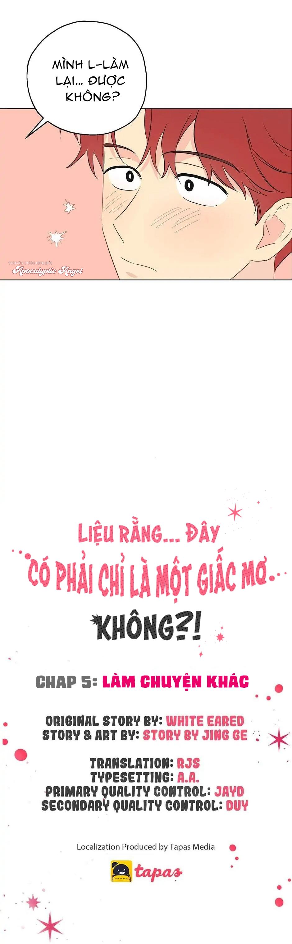 Đọc truyện Liệu Rằng... Đây Có Phải Chỉ Là Một Giấc Mơ Không!? - Chapter 5