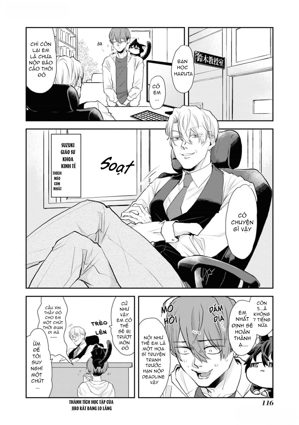 Đọc truyện Chú mèo đẹp trai muốn được Haruta nuôi dưỡng - Chapter 7