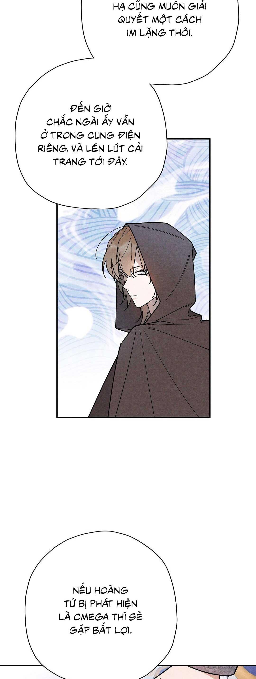 Đọc truyện HOÀNG TỬ HƯ HỎNG CHE GIẤU MÌNH LÀ OMEGA - Chapter 35