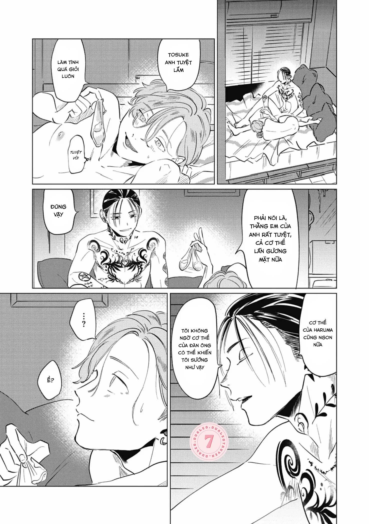 Đọc truyện [Hoàn] Irezumi Otoko to Shirigaru Otoko - Chapter 1