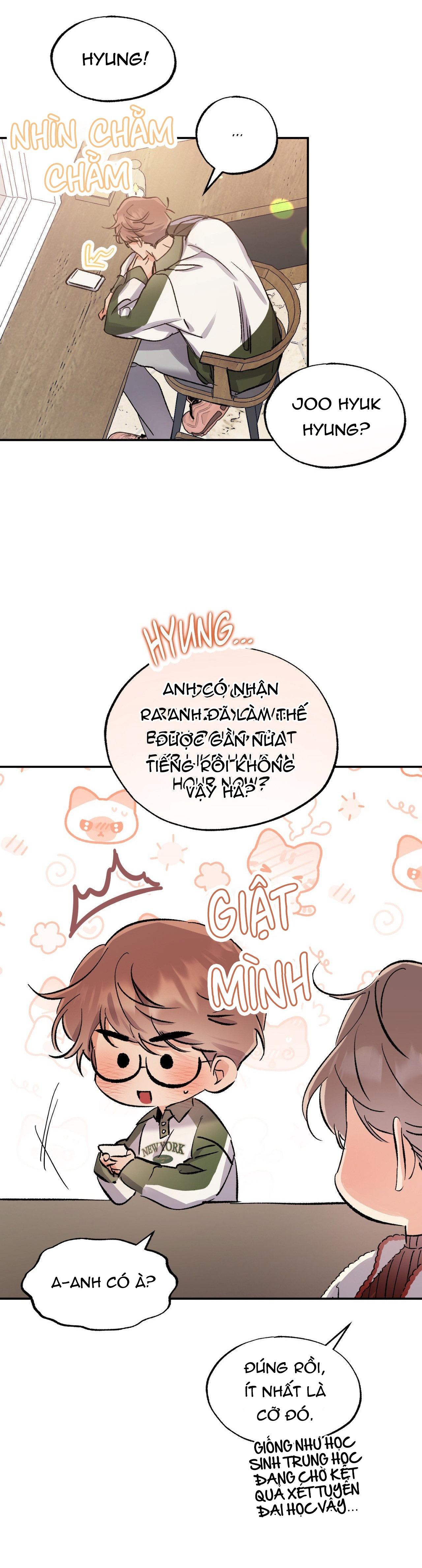 Đọc truyện (ABO) VŨ TRỤ NƠI EM XUỐNG - Chapter 18