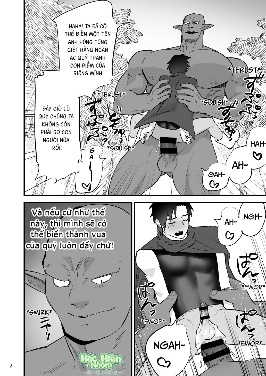 Đọc truyện Điểm yếu của vị anh hùng vĩ đại lại chính là hậu môn! - Chapter 4