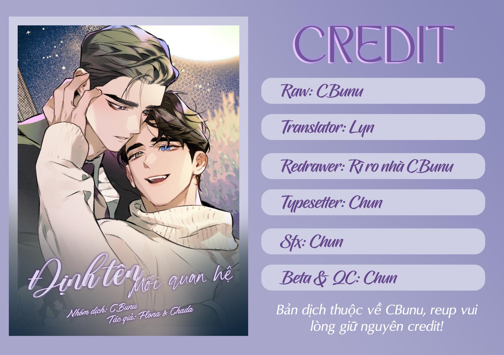 Đọc truyện  Định Tên Mối Quan Hệ - Chapter 41