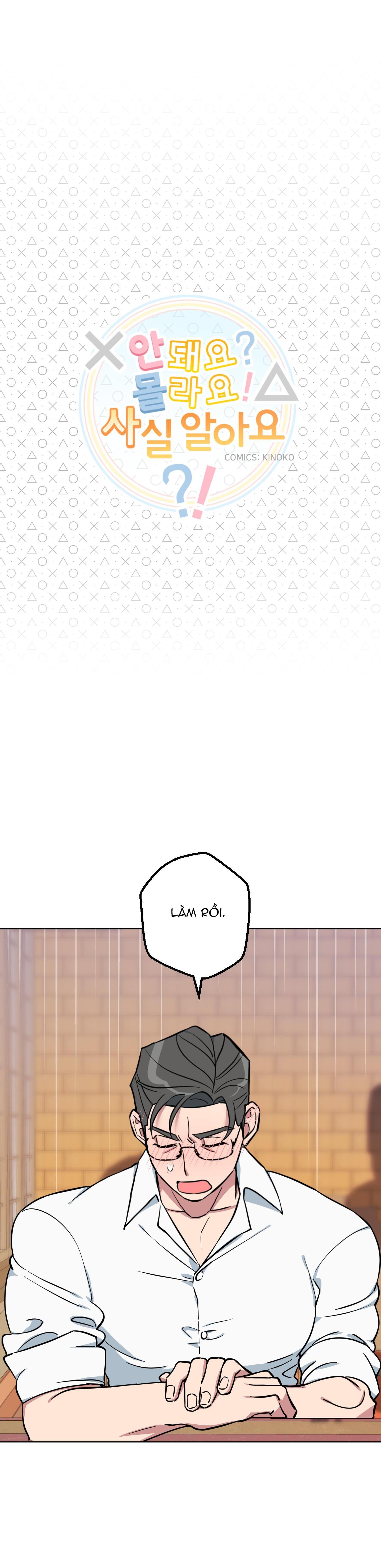 Đọc truyện CHÚ ĐÃ BIẾT HẾT RỒI SAO ? - Chapter 8