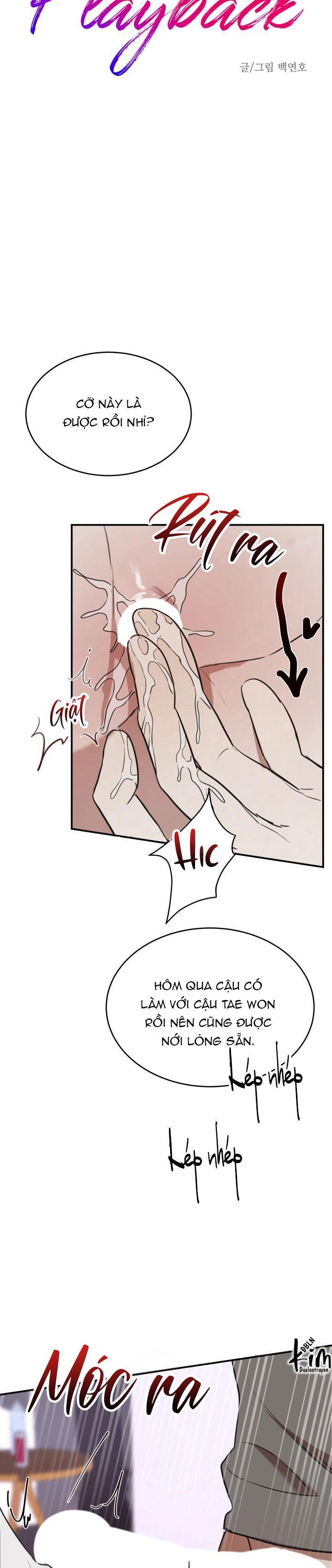 Đọc truyện PLAYBACK - Chapter 6