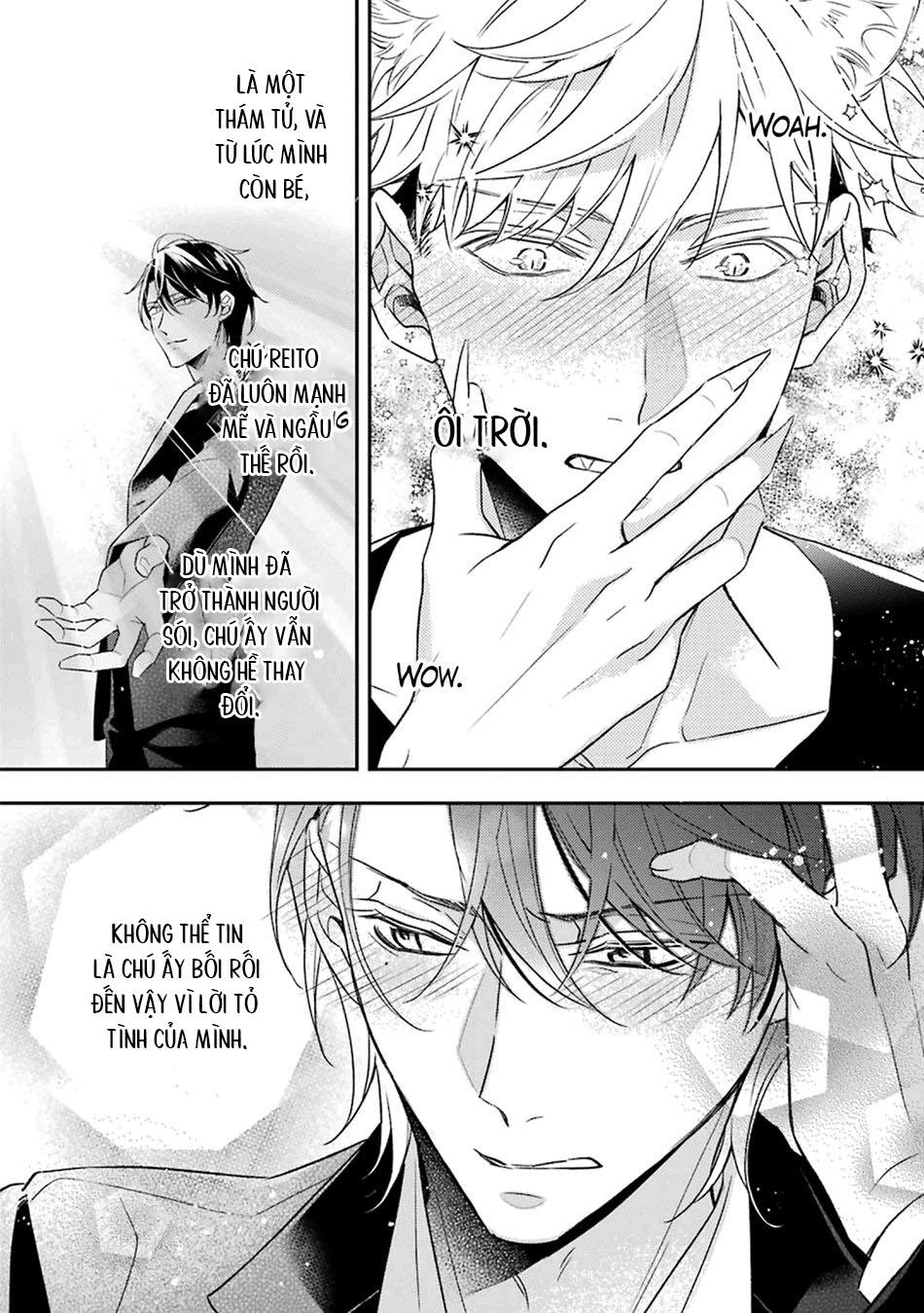 Đọc truyện Cậu người sói này muốn ăn thịt chàng thám tử ưa thích của mình - Chapter 4