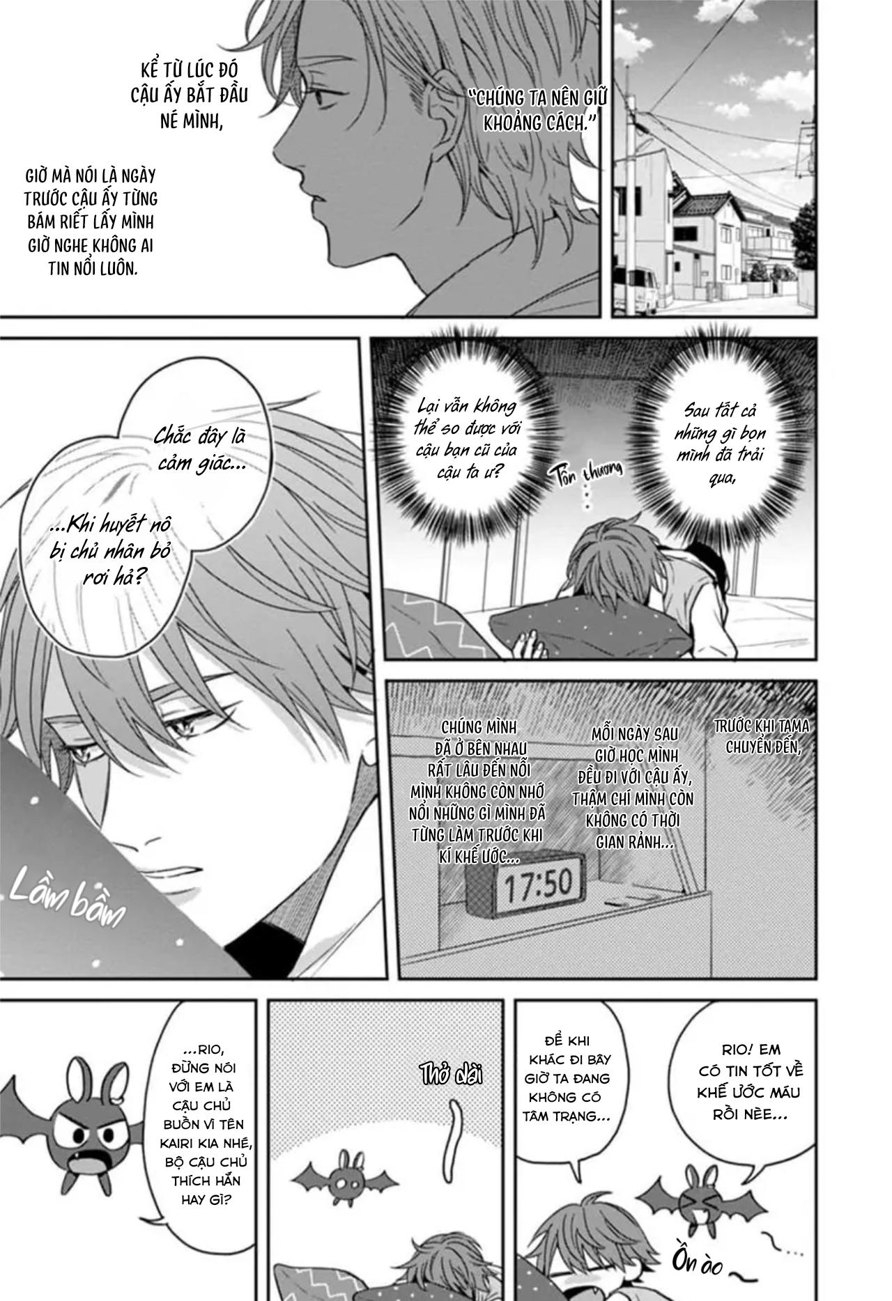 Đọc truyện (END) Trở Thành Huyết Nô Của Bạn Cùng Lớp - Chapter 4