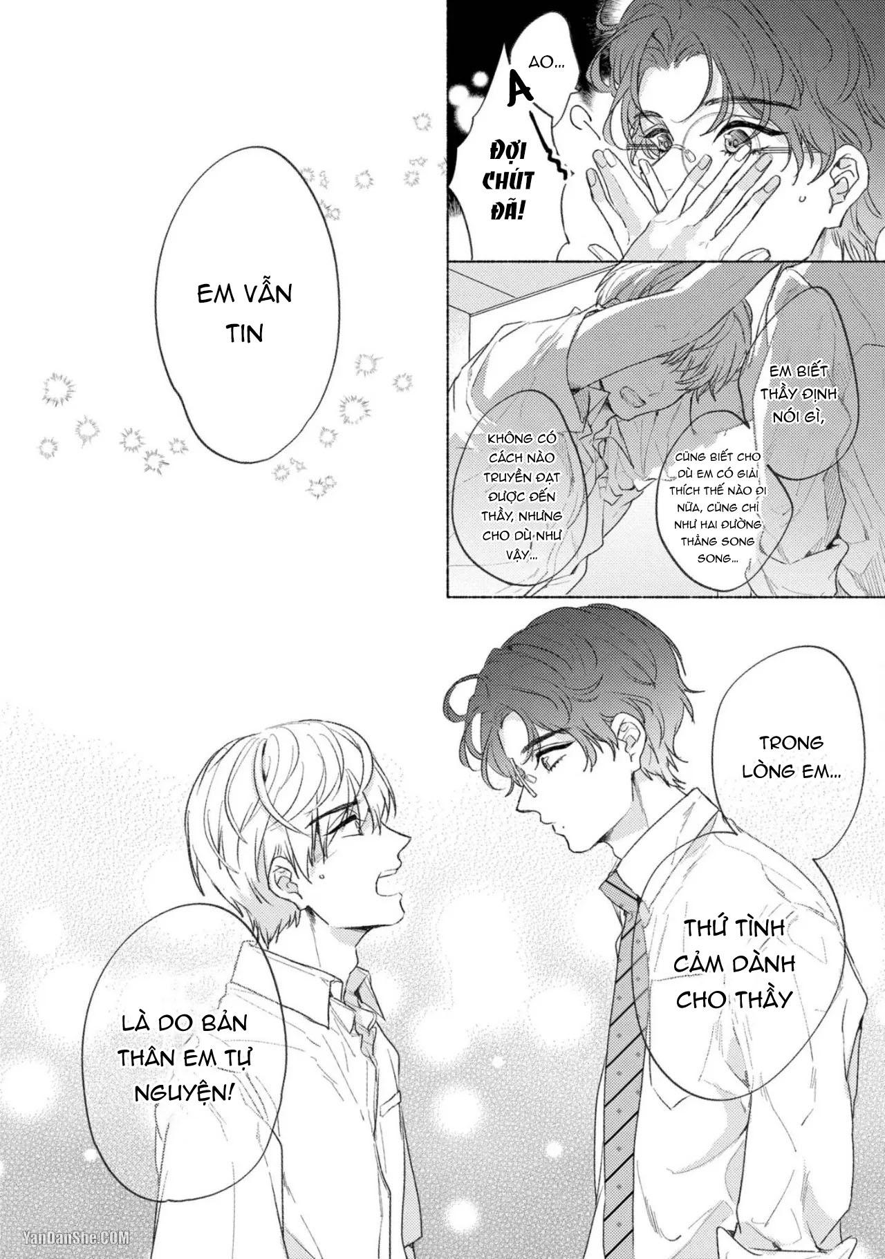 Đọc truyện Thầy à, em không thể chịu đựng được nữa - Chapter 3