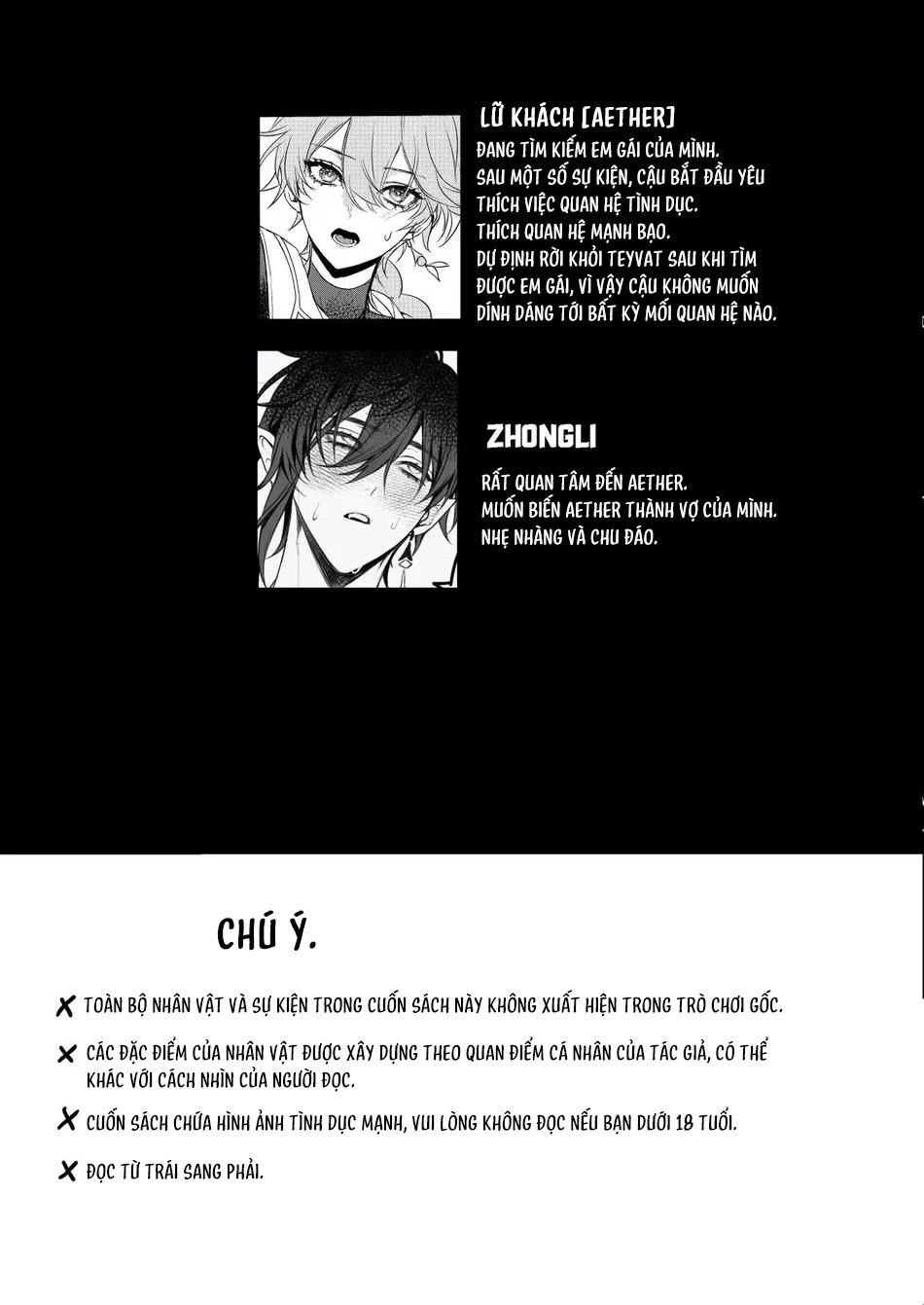 Đọc truyện Tổng Hợp Oneshot Genshin Impact - Chapter 38.1