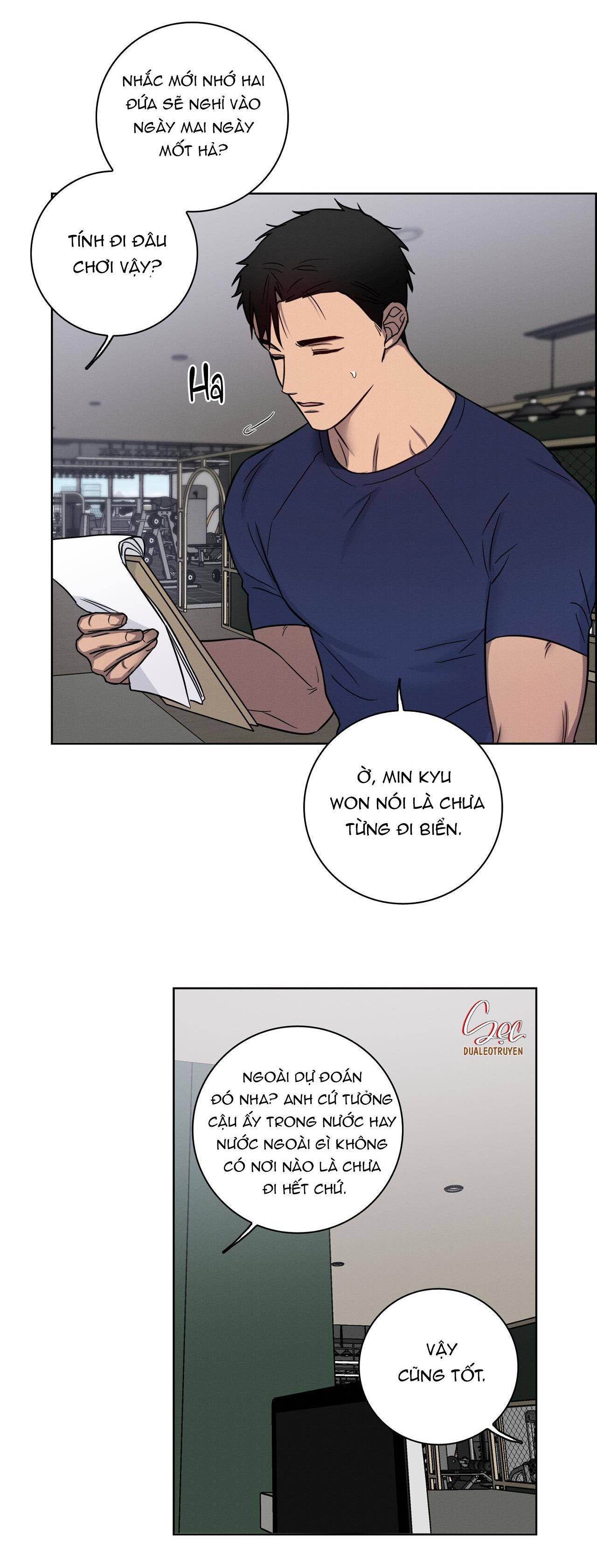 Đọc truyện LOVE GYM - Chapter 48