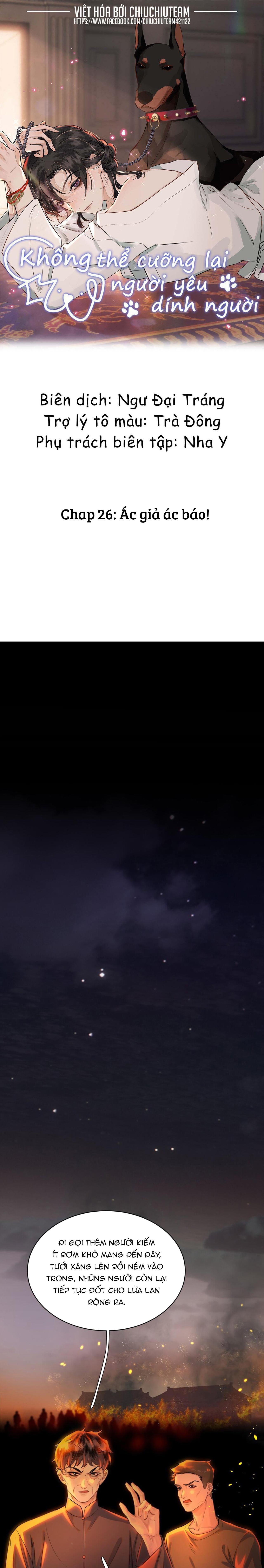 Đọc truyện Không Thể Cưỡng Lại Người Yêu Dính Người - Chapter 26