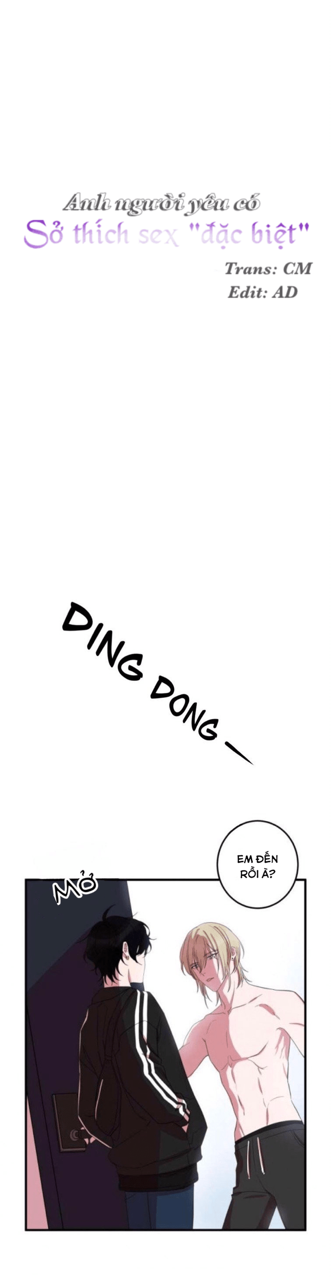 Đọc truyện Anh người yêu có sở thích sex đặc biệt - Chapter 7