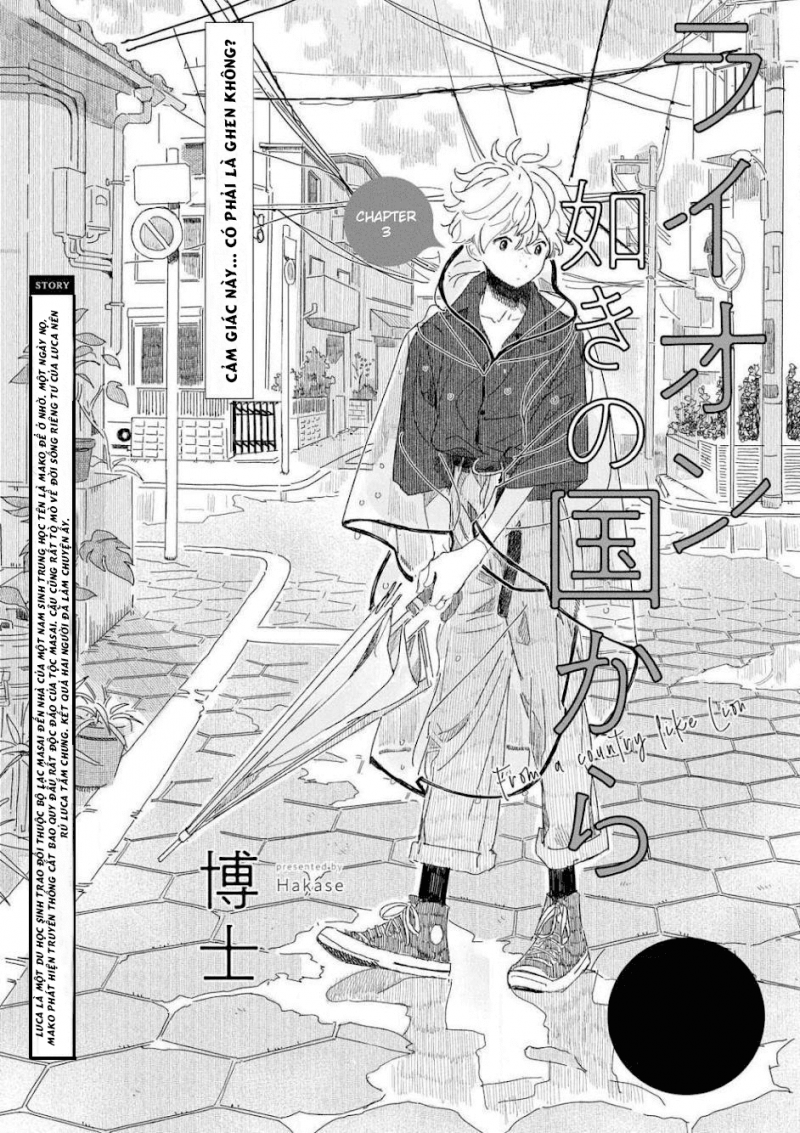Đọc truyện Đất Nước Của Những Chú Sư Tử - Chapter 3