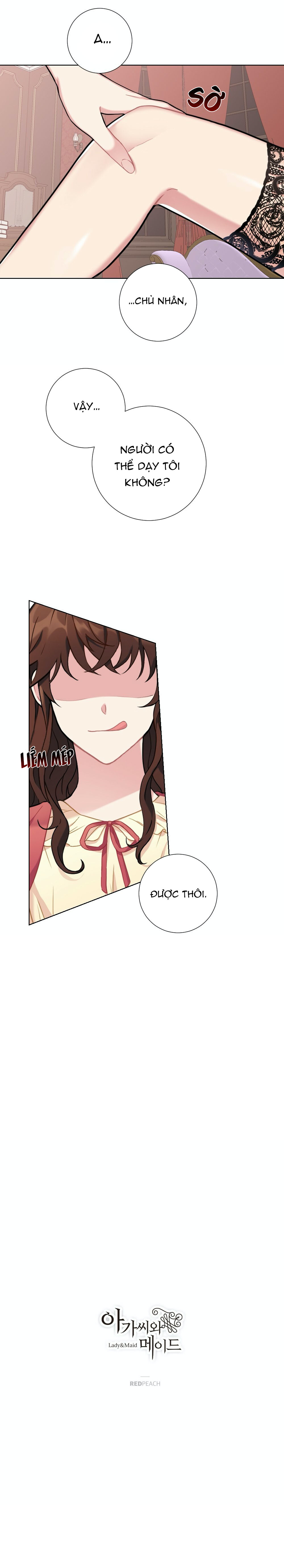 Đọc truyện Tiểu thư và người hầu - Chapter 8