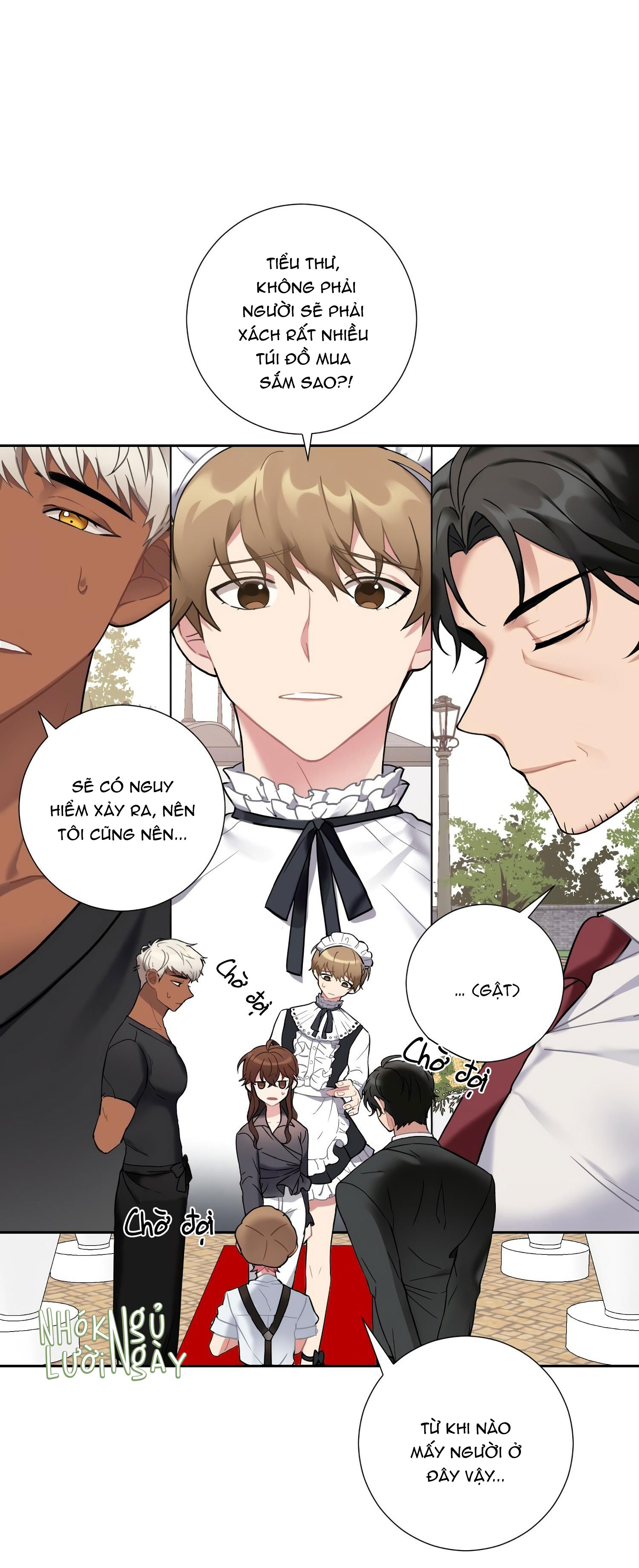 Đọc truyện Tiểu thư và người hầu - Chapter 12