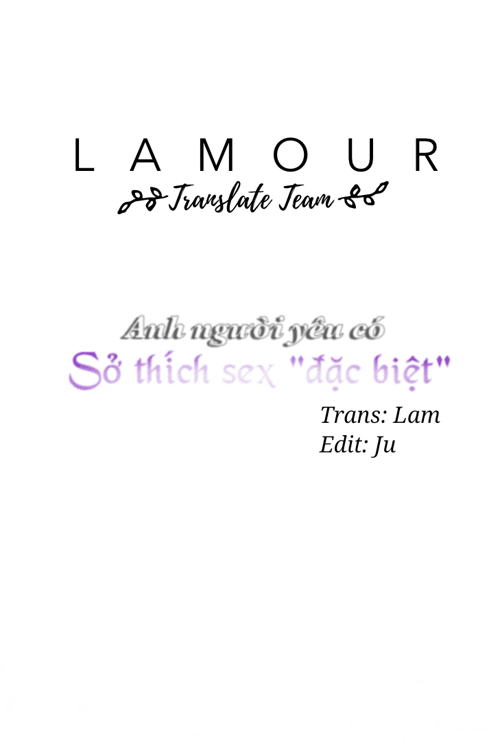 Đọc truyện Anh người yêu có sở thích sex đặc biệt - Chapter 11